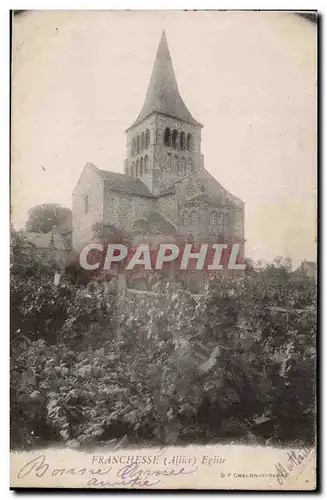 Franchesse Cartes postales Eglise