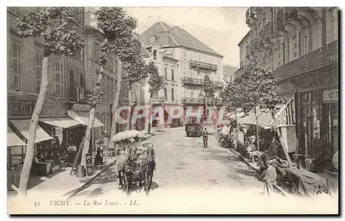 Vichy - Le Rue Lucas - Cartes postales