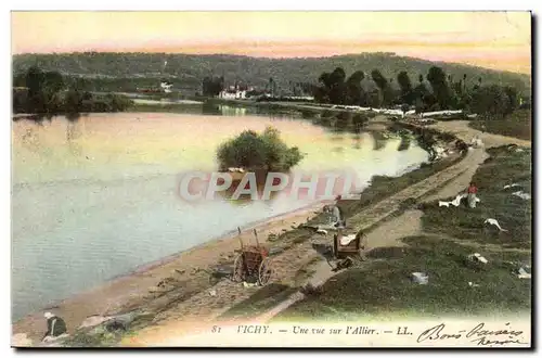 Vichy - Une vue sur l&#39Allier - Cartes postales