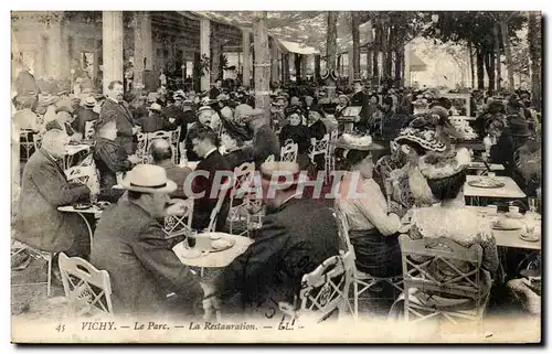 Vichy - Le Parc - Le Restauration - Cartes postales