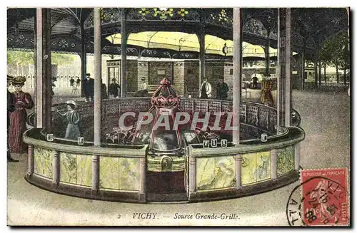 Vichy - Source Grande Grille - Cartes postales