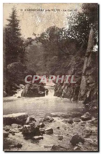 L&#39Ardoisierf pres Vichy - La Cascade - Ansichtskarte AK