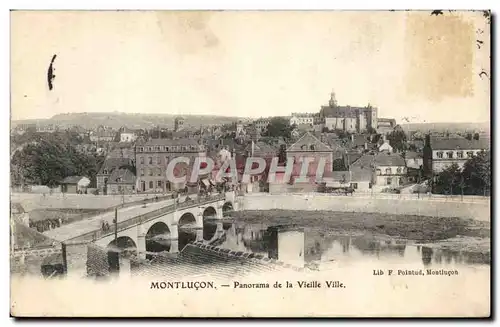 Montlucon - Panorama de la Vieille Ville - Cartes postales