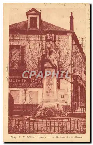 Lapalisse - Le Monument aux Morts - Cartes postales