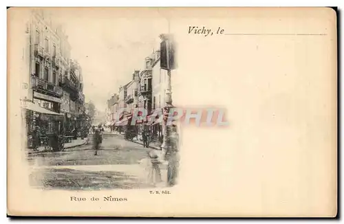 Vichy - Rue de Nimes - Cartes postales