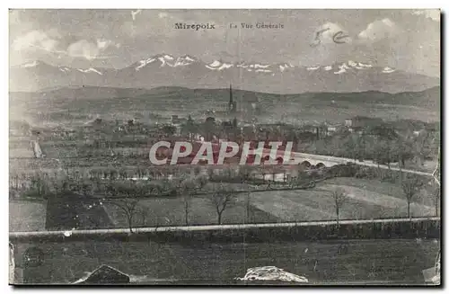 Mirepoix Cartes postales Vue generale