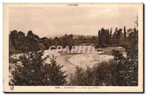 Mirepoix Ansichtskarte AK Vue sur L&#39Hers