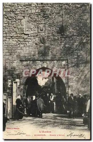 Mirepoix Cartes postales Porto d&#39Avail