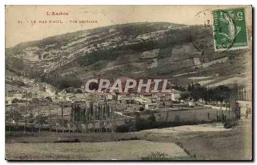 Le Mas d&#39Azil Cartes postales Vue generale