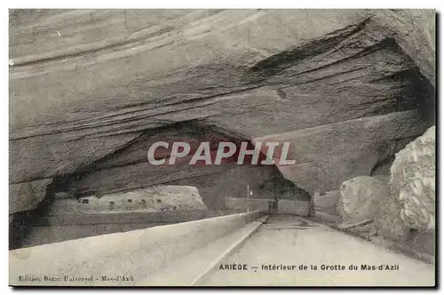 Mas d&#39Azil Cartes postales Interieur de la grotte