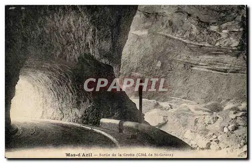Mas d&#39Azil Cartes postales Sortie de la grotte (cote de St Girons)