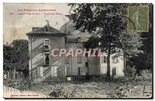 Ussat les Bains Cartes postales Villa des roses
