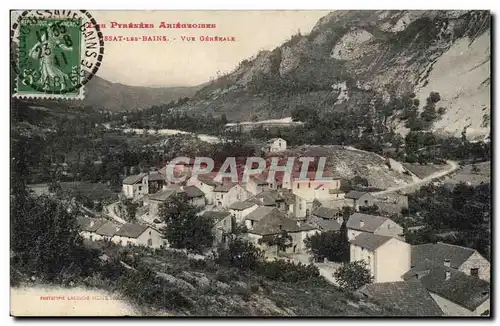 Ussat les Bains Cartes postales Vue generale