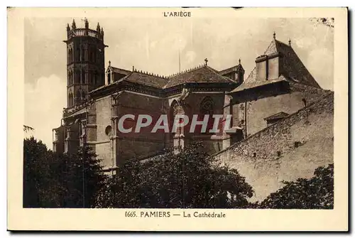 Pamiers Cartes postales La cathedrale