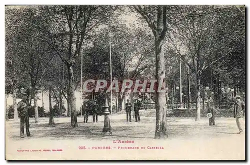 Pamiers Cartes postales Promenade du Castella