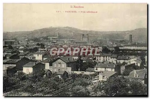 Pamiers Cartes postales Vue generale