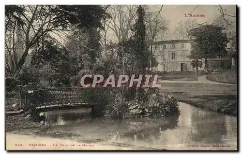 Pamiers Ansichtskarte AK Le parc de la Mairie