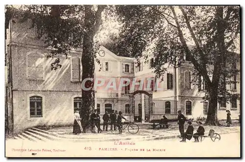 Pamiers Cartes postales FAcade de la mairie