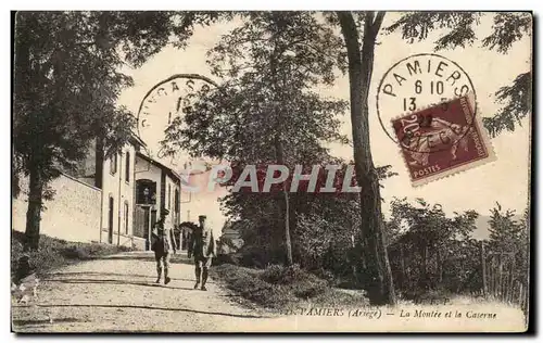 Pamiers Cartes postales La montee et la caserne