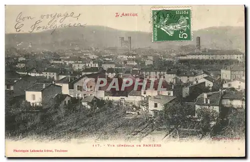 Pamiers Cartes postales Vue generale