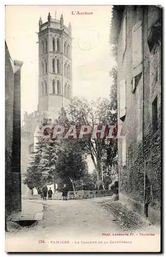 Pamiers Cartes postales Le clocher de la cathedrale
