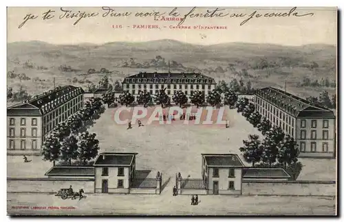 Pamiers - Caserne d&#39Infanterie - Cartes postales
