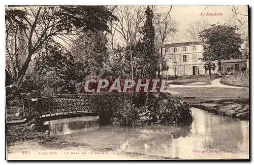 Pamiers - Le Parc de la Mairie - Cartes postales