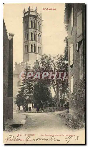 Pamiers - La Clocher de la Cathedrale - Cartes postales