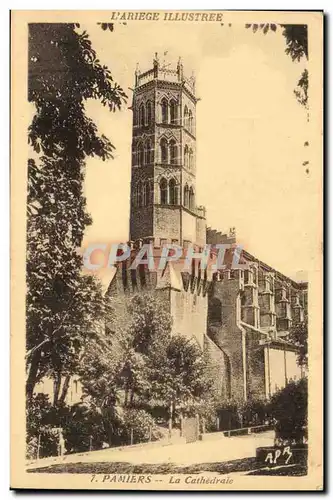 Pamiers - La Cathedrale - Cartes postales