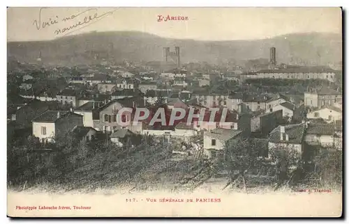 Pamiers - Vue Generale - Cartes postales
