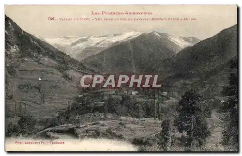 Vallee d&#39Ustou - Vue Prise du Col de Latrape - Route d&#39Ustou - Cartes postales