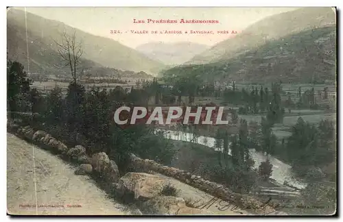 Cartes postales Vallee de l'ariege a Savignac pres Ax