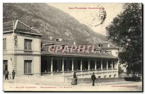 Ax les Thermes Cartes postales Etablissement le moderne