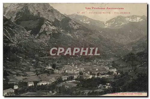 Aulus les Bains Ansichtskarte AK Vue generale