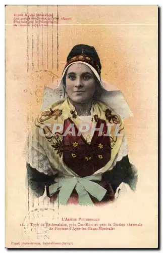 Ariege Cartes postales Type de Bethmalaise pres CAstillon et pres la station thermale de Pontaut d&#39Ayer les E