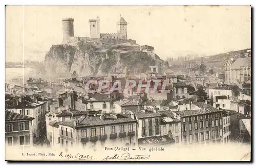 Foix Cartes postales Vue generale