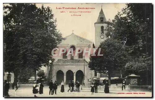 Ax les Thermes Cartes postales L&#39eglise