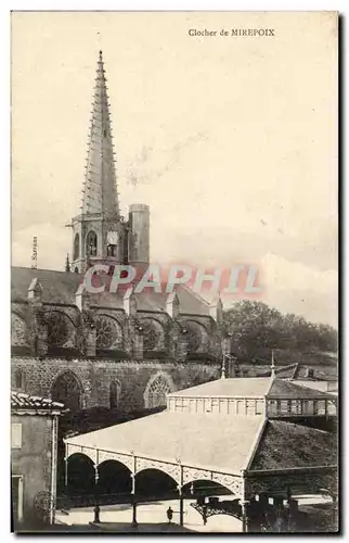 Mirepoix Cartes postales Clocher