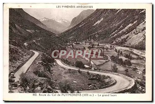 Cartes postales Route du Col de Puymorens Le grand lacet