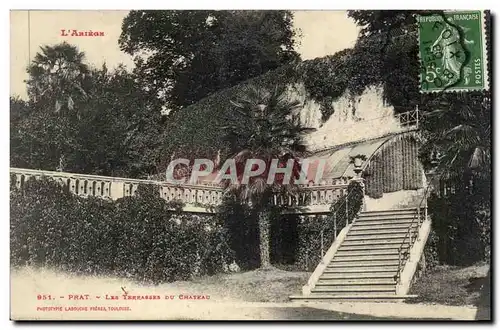 Prat Cartes postales Les terrasses du chateau