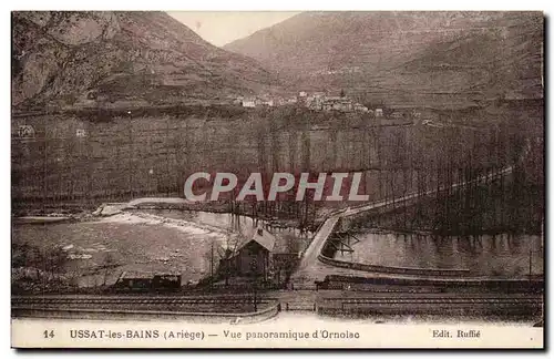 Ussat les Bains Cartes postales Vue panoramique d&#39Ornolac