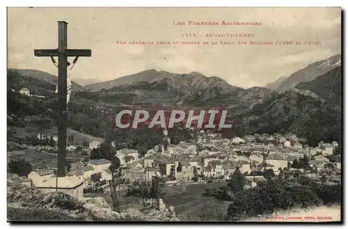 Ax les Thermes Cartes postales Vue generale prise au dessus de la croix des missions