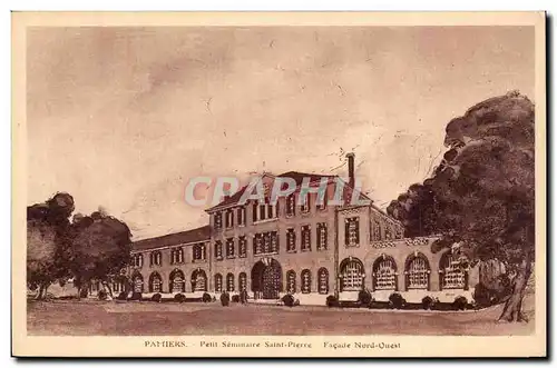 Pamiers Cartes postales Petit seminaire Saint Pierre Facade Nord Ouest
