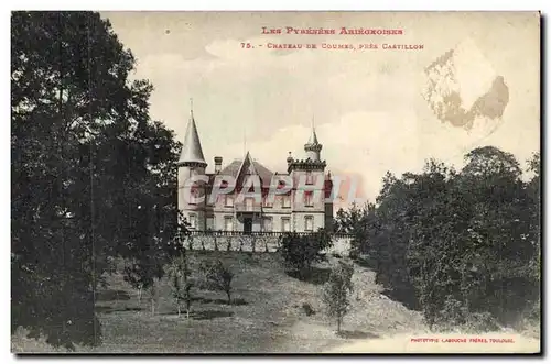 Cartes postales Chateau de Coumes pres Castillon
