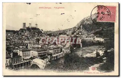 Foix Cartes postales Vue generale