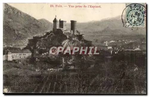 Foix Cartes postales Vue prise de l&#39Espinet