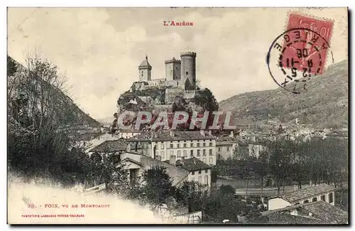 Foix Cartes postales Vu de Montgauzy
