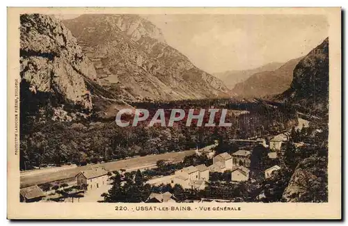 Ussat les Bains Cartes postales Vue generale