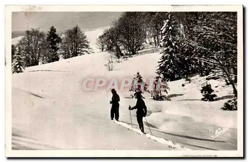 Montferrier Ansichtskarte AK pres Lavelanet Vers les champs de ski