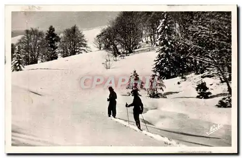 Montferrier Cartes postales pres Lavelanet Vers les champs de ski